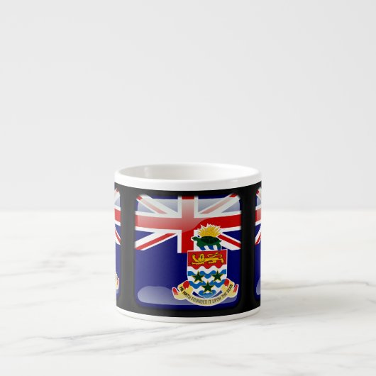 Vlag van de Caymaneilanden Espresso Kop (Voorkant)