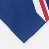 vlag van de Caymaneilanden Fleece Deken (Hoek)
