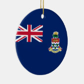 Vlag van de Caymaneilanden Keramisch Ornament (Rechts)