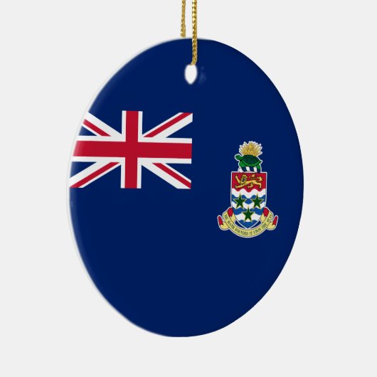 Vlag van de Caymaneilanden Keramisch Ornament (Rechts)