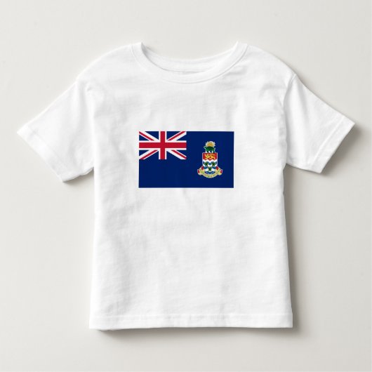 vlag van de Caymaneilanden Kinder Shirts (Voorkant)