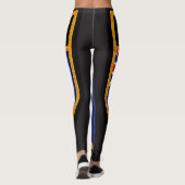 vlag van de Caymaneilanden Leggings (Achterkant)