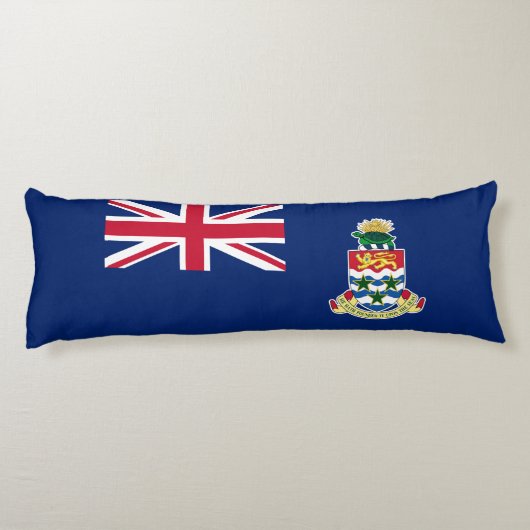 vlag van de Caymaneilanden Lichaamskussen (Achterkant)