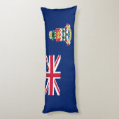 vlag van de Caymaneilanden Lichaamskussen (Achterkant (Verticaal))