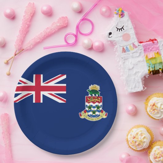Vlag van de Caymaneilanden Papieren Bordje (Feest)