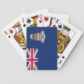 Vlag van de Caymaneilanden Pokerkaarten (Achterkant)