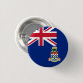 Vlag van de Caymaneilanden Ronde Button 3,2 Cm (Voorkant /achterkant)
