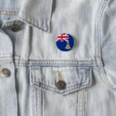 Vlag van de Caymaneilanden Ronde Button 3,2 Cm (In situ)