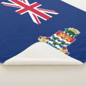 vlag van de Caymaneilanden Sherpa Deken (3/4)