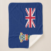 vlag van de Caymaneilanden Sherpa Deken (Voorkant)