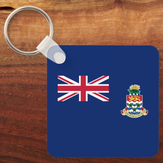 vlag van de Caymaneilanden Sleutelhanger (Voorkant)