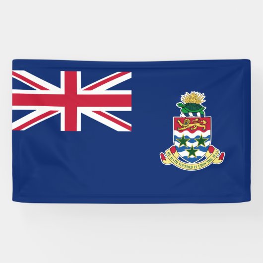 Vlag van de Caymaneilanden Spandoek (Horizontaal)
