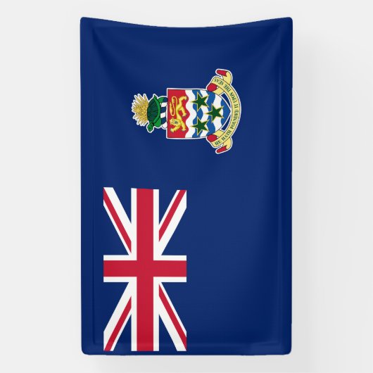 vlag van de Caymaneilanden Spandoek (Verticaal)