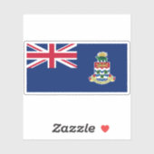 Vlag van de Caymaneilanden Sticker (Vel)