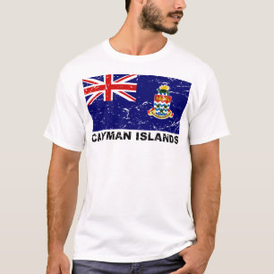  vlag van de Caymaneilanden T-shirt