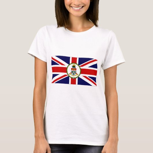 vlag van de Caymaneilanden T-shirt (Voorkant)