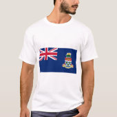 Vlag van de Caymaneilanden T-shirt (Voorkant)