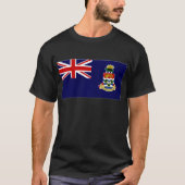 vlag van de Caymaneilanden T-shirt (Voorkant)