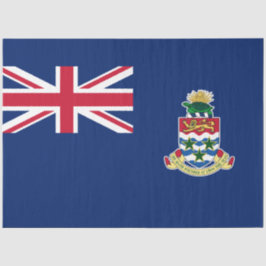 Vlag van de Caymaneilanden Tissuepapier