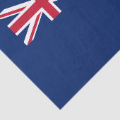 vlag van de Caymaneilanden Tissuepapier (Detail)