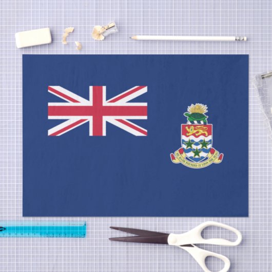 vlag van de Caymaneilanden Tissuepapier (Craft)