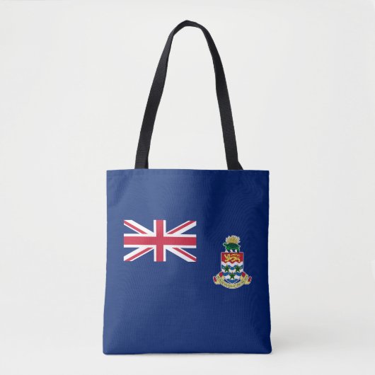 vlag van de Caymaneilanden Tote Bag (Voorkant)