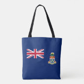 vlag van de Caymaneilanden Tote Bag (Achterkant)
