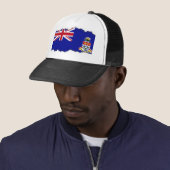 vlag van de Caymaneilanden Trucker Pet (In situ)