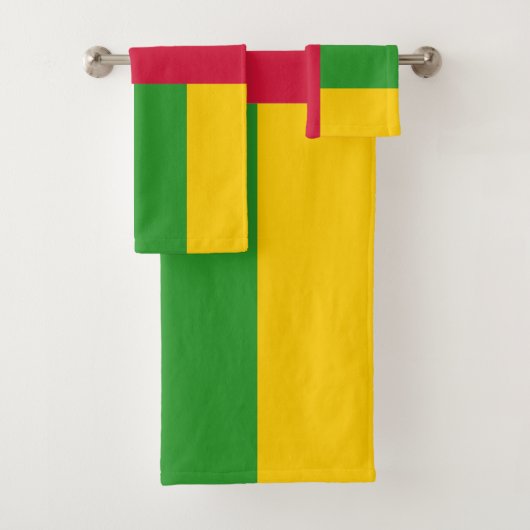 Vlag van de Centraal-Afrikaanse Republiek Bad Handdoek (Insitu)