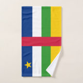 Vlag van de Centraal-Afrikaanse Republiek Bad Handdoek (Handdoek)