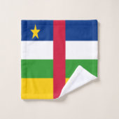 Vlag van de Centraal-Afrikaanse Republiek Bad Handdoek (Wasdoekje)