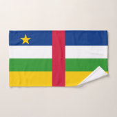 Vlag van de Centraal-Afrikaanse Republiek Bad Handdoek (Handdoek)