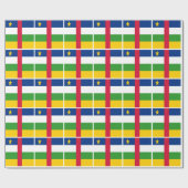 Vlag van de Centraal-Afrikaanse Republiek Cadeaupapier (Vlak)