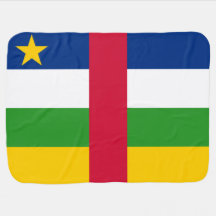 Vlag van de Centraal-Afrikaanse Republiek (CAR)