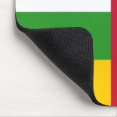 Vlag van de Centraal-Afrikaanse Republiek (CAR) Muismat (Hoek)