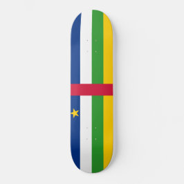 Vlag van de Centraal-Afrikaanse Republiek (CAR) Persoonlijk Skateboard