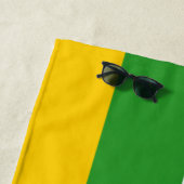 Vlag van de Centraal-Afrikaanse Republiek (CAR) Strandlaken (In situ)