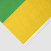 Vlag van de Centraal-Afrikaanse Republiek (CAR) Tissuepapier (Detail)