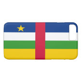 Vlag van de Centraal-Afrikaanse Republiek Case-Mate iPhone Case (Achterkant (Horizontaal))