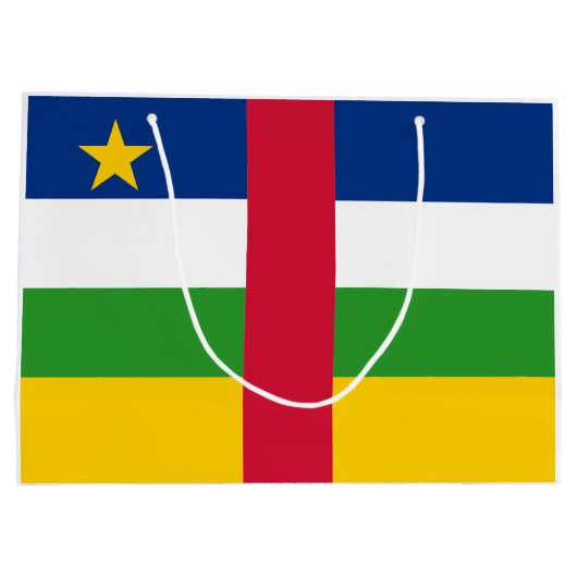 Vlag van de Centraal-Afrikaanse Republiek Groot Cadeauzakje (Achterkant)