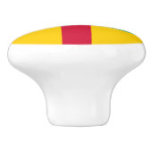 Vlag van de Centraal-Afrikaanse Republiek Keramische Knop (Zijkant)