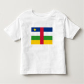 Vlag van de Centraal-Afrikaanse Republiek Kinder Shirts (Voorkant)