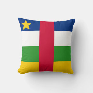 Vlag van de Centraal-Afrikaanse Republiek Kussen
