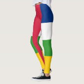 Vlag van de Centraal-Afrikaanse Republiek Leggings (Links)