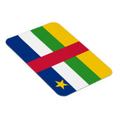 Vlag van de Centraal-Afrikaanse Republiek Magneet (Rechterzijde)