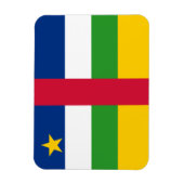 Vlag van de Centraal-Afrikaanse Republiek Magneet (Verticaal)