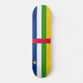 Vlag van de Centraal-Afrikaanse Republiek Persoonlijk Skateboard (Voorkant)
