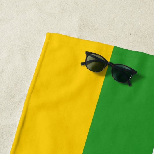 Vlag van de Centraal-Afrikaanse Republiek Strandlaken (In situ)