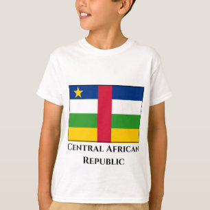 Vlag van de Centraal-Afrikaanse Republiek T-shirt