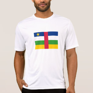 Vlag van de Centraal-Afrikaanse Republiek T-shirt